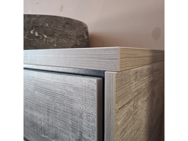 Badmeubel, hr badmeubelen, lorencio, light grey oak - afbeelding 12 van  14