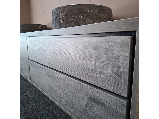 Badmeubel, hr badmeubelen, lorencio, light grey oak - afbeelding 13 van  14