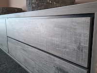 Badmeubel, hr badmeubelen, lorencio, light grey oak - afbeelding 13 van  14