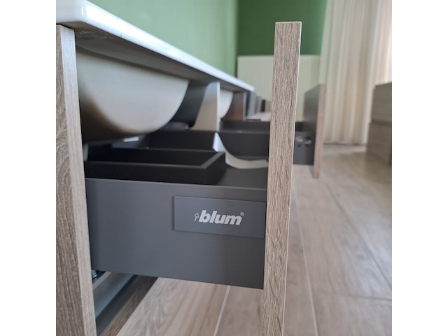 Badmeubel hr badmeubelen, lorencio, natural oak - afbeelding 6 van  10