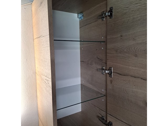 Badmeubel, hr badmeubelen, lorencio, natuur eiken - afbeelding 3 van  16