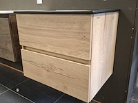 Badmeubel, hr badmeubelen, lorencio, natuur eiken - afbeelding 2 van  8