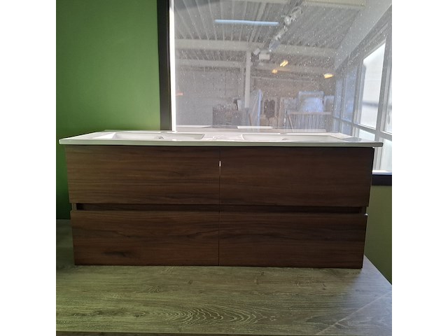 Badmeubel hr badmeubelen, lorencio, noten - afbeelding 1 van  10