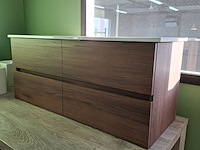 Badmeubel hr badmeubelen, lorencio, noten - afbeelding 4 van  10