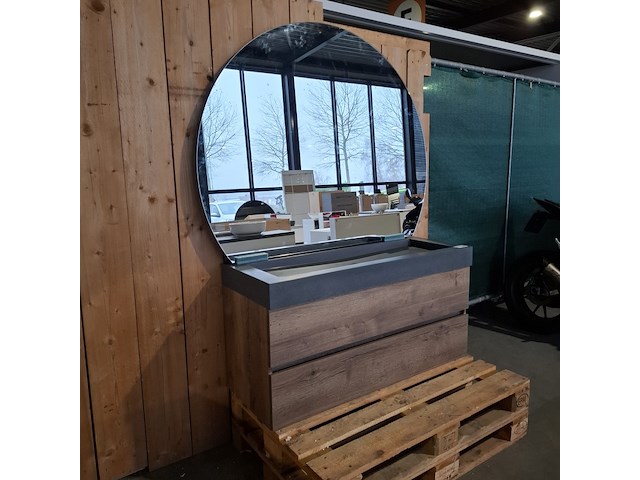 Badmeubel hr badmeubelen, lorencio, tobacco - afbeelding 5 van  12