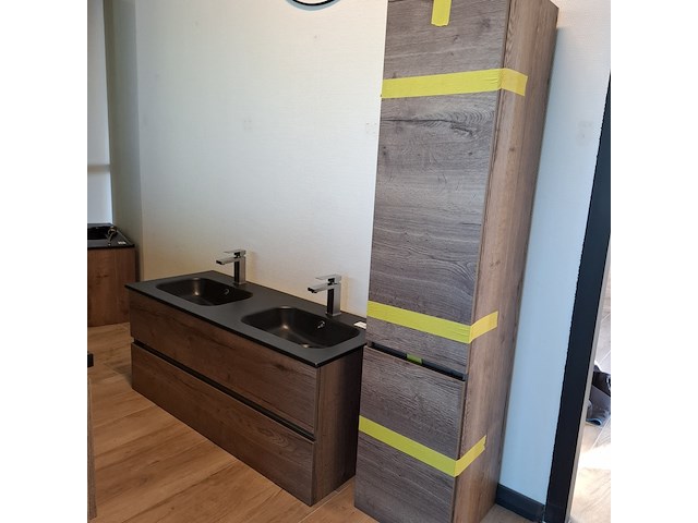 Badmeubel hr badmeubelen, lorencio, tobacco - afbeelding 1 van  12