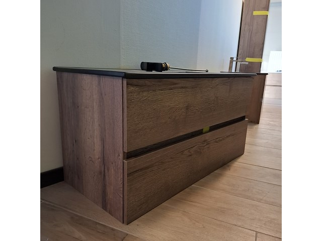 Badmeubel hr badmeubelen, lorencio, tobacco - afbeelding 3 van  10