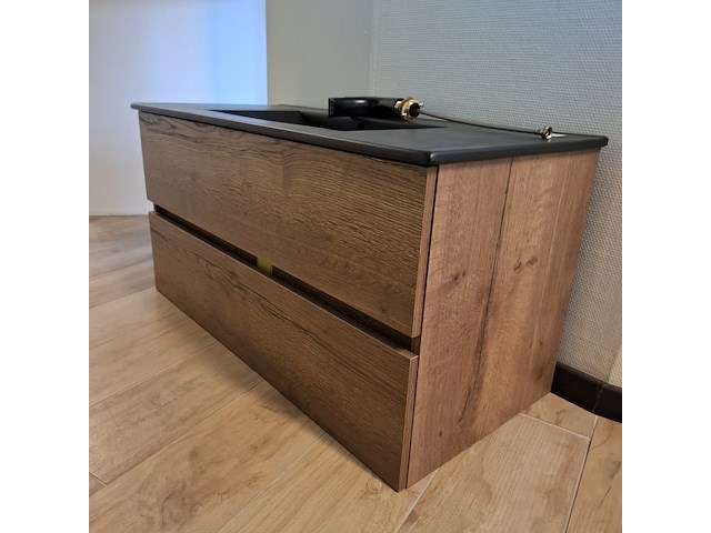 Badmeubel hr badmeubelen, lorencio, tobacco - afbeelding 4 van  10