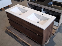 Badmeubel, hr badmeubelen, lorencio, walnoot - afbeelding 2 van  9