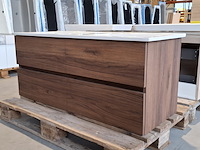 Badmeubel, hr badmeubelen, lorencio, walnoot - afbeelding 3 van  9