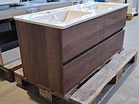 Badmeubel, hr badmeubelen, lorencio, walnoot - afbeelding 4 van  9