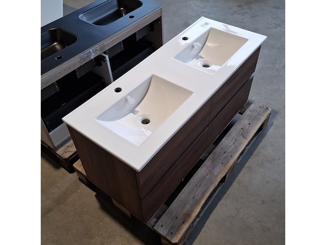 Badmeubel, hr badmeubelen, lorencio, walnoot - afbeelding 5 van  9