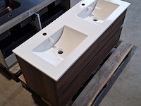 Badmeubel, hr badmeubelen, lorencio, walnoot - afbeelding 5 van  9