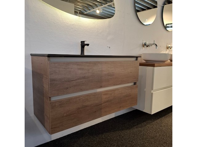 Badmeubel hr badmeubelen, lorencio, warm eiken - afbeelding 10 van  16