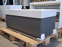 Badmeubel, hr badmeubelen, mat antraciet - afbeelding 2 van  8