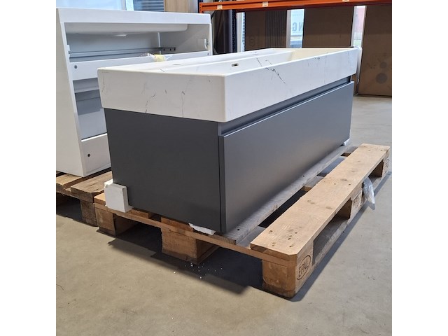 Badmeubel, hr badmeubelen, mat antraciet - afbeelding 4 van  8