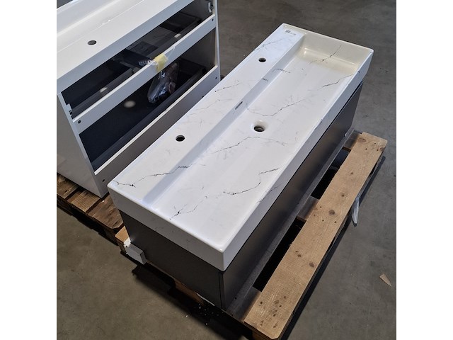 Badmeubel, hr badmeubelen, mat antraciet - afbeelding 5 van  8