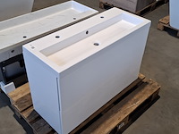 Badmeubel, hr badmeubelen, mat wit - afbeelding 2 van  8