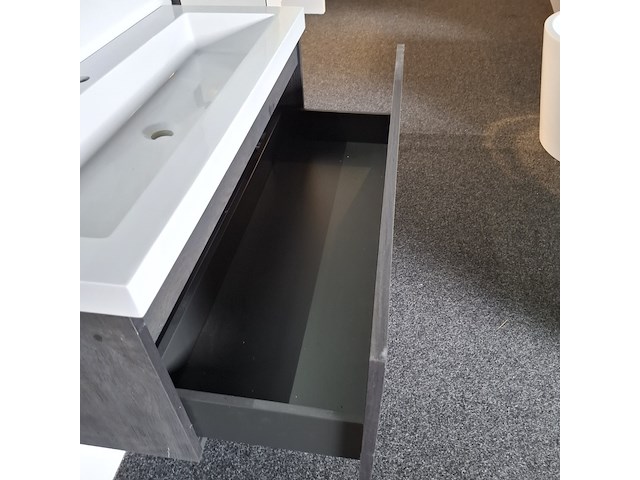 Badmeubel, hr badmeubelen, matrix, basalt - afbeelding 9 van  12