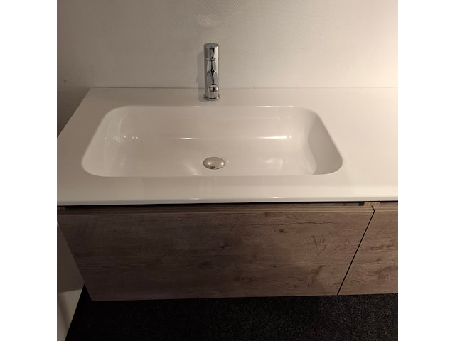 Badmeubel hr badmeubelen, matrix, concrete oak - afbeelding 2 van  15