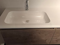 Badmeubel hr badmeubelen, matrix, concrete oak - afbeelding 2 van  15
