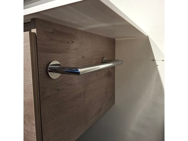 Badmeubel hr badmeubelen, matrix, concrete oak - afbeelding 14 van  15