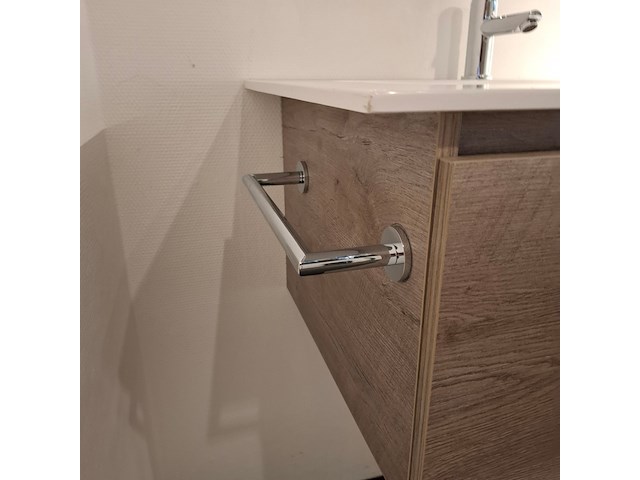 Badmeubel hr badmeubelen, matrix, concrete oak - afbeelding 15 van  15
