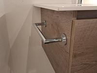 Badmeubel hr badmeubelen, matrix, concrete oak - afbeelding 15 van  15