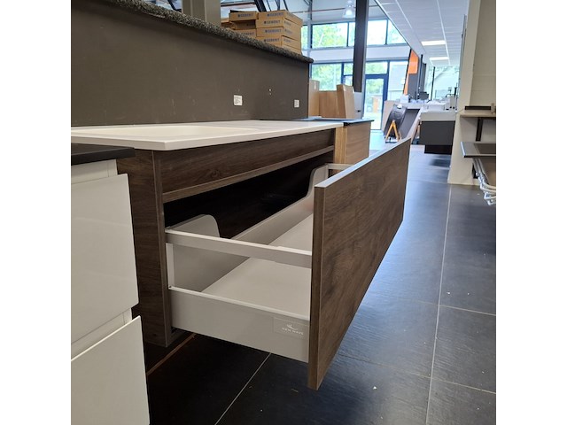 Badmeubel, hr badmeubelen, matrix, espresso - afbeelding 5 van  10