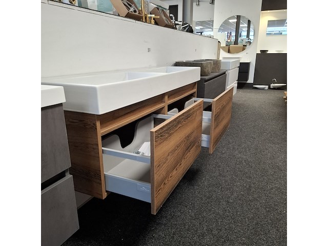 Badmeubel, hr badmeubelen, matrix, raw oak - afbeelding 8 van  12