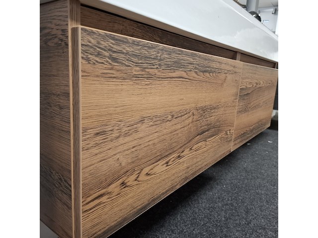 Badmeubel, hr badmeubelen, matrix, raw oak - afbeelding 12 van  12