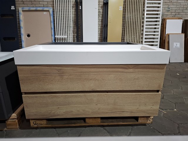 Badmeubel hr badmeubelen, natuur eiken - afbeelding 1 van  10