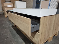 Badmeubel hr badmeubelen, natuur eiken - afbeelding 5 van  10