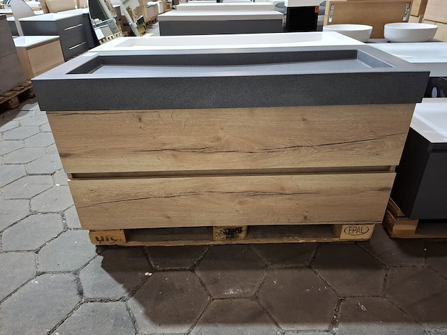 Badmeubel hr badmeubelen, natuur eiken - afbeelding 6 van  13