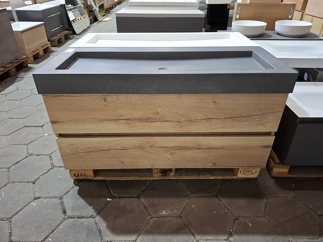 Badmeubel hr badmeubelen, natuur eiken - afbeelding 7 van  13