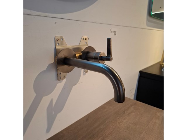 Badmeubel hr badmeubelen, pulse, concrete oak - afbeelding 2 van  14