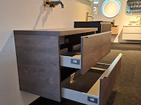 Badmeubel hr badmeubelen, pulse, concrete oak - afbeelding 10 van  14