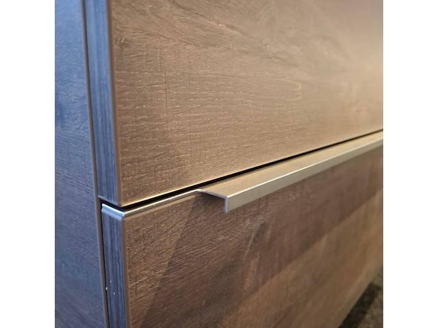 Badmeubel hr badmeubelen, pulse, concrete oak - afbeelding 13 van  14