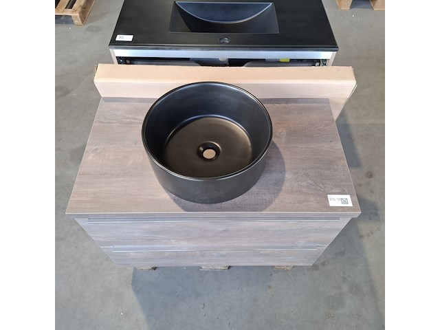 Badmeubel, hr badmeubelen, pulse, truffel oak - afbeelding 5 van  10