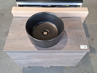 Badmeubel, hr badmeubelen, pulse, truffel oak - afbeelding 5 van  10