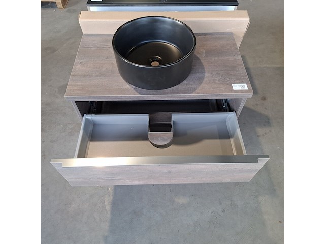 Badmeubel, hr badmeubelen, pulse, truffel oak - afbeelding 7 van  10