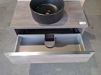 Badmeubel, hr badmeubelen, pulse, truffel oak - afbeelding 7 van  10
