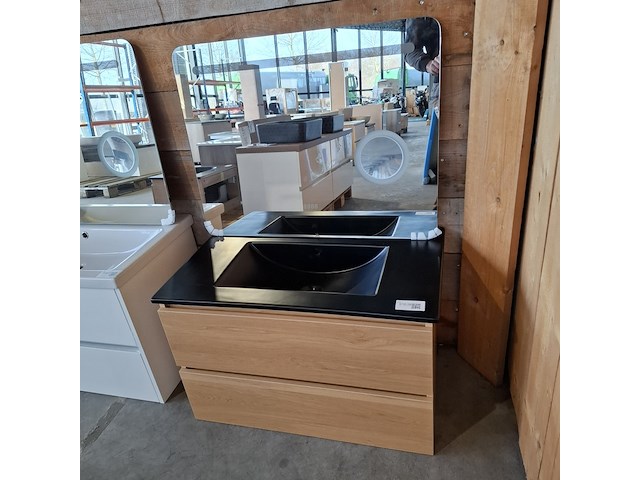 Badmeubel, hr badmeubelen, seville, eiken - afbeelding 2 van  8