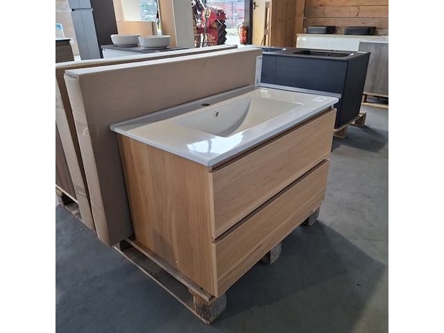 Badmeubel, hr badmeubelen, seville, eiken - afbeelding 5 van  11