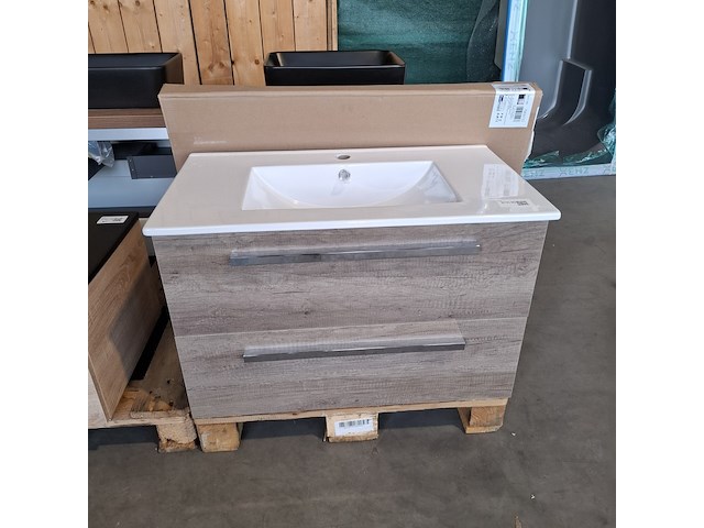 Badmeubel, hr badmeubelen, seville, nebraska eiken - afbeelding 1 van  11