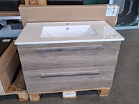 Badmeubel, hr badmeubelen, seville, nebraska eiken - afbeelding 1 van  11