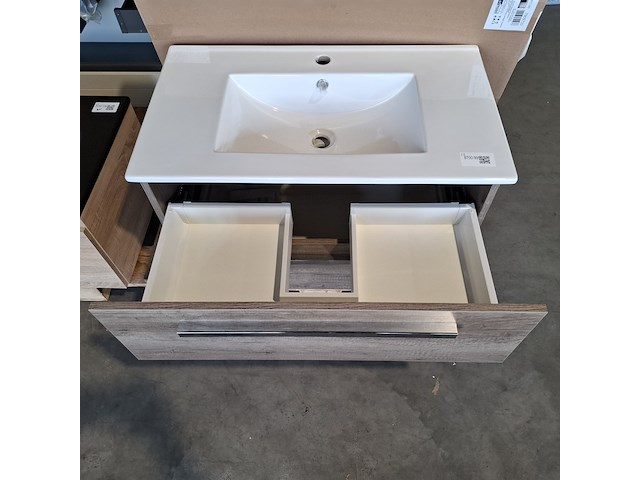 Badmeubel, hr badmeubelen, seville, nebraska eiken - afbeelding 9 van  11