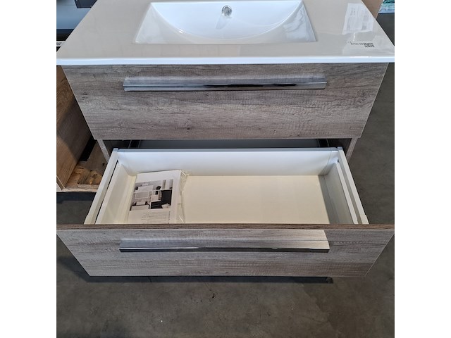 Badmeubel, hr badmeubelen, seville, nebraska eiken - afbeelding 10 van  11