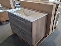 Badmeubel, hr badmeubelen, seville, nebraska eiken - afbeelding 4 van  11