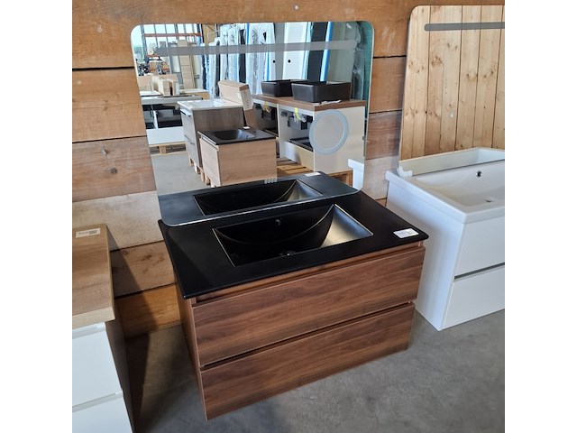 Badmeubel, hr badmeubelen, seville, noten - afbeelding 1 van  9